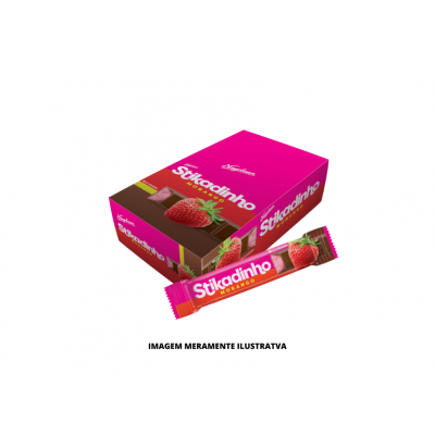 CHOCOLATE - NEUGEBAUER - 12,3g STIKADINHO MORANGO - DP32